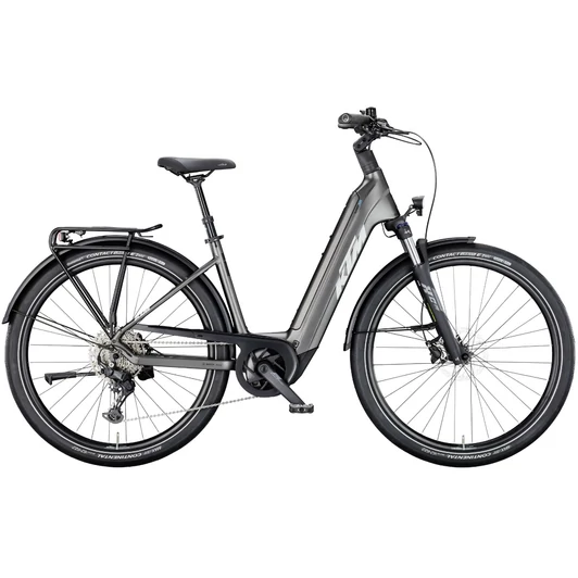 KTM MACINA GRAN 830  US 51 Unisex elektromos trekking- túra kerékpár MACHINE GREY MATT színben