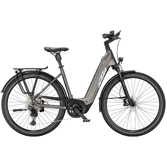 KTM MACINA STYLE 820 XL  US 51 Unisex elektromos trekking- túra kerékpár MACHINE GREY MATT színben 2026