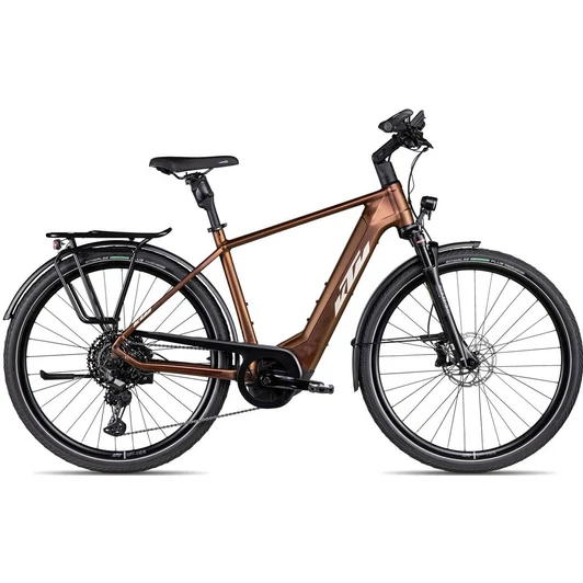 KTM MACINA STYLE 720 OAK MATT(BLACK+ORANGE) 2023 FÉRFI ELEKTROMOS TREKKING KERÉKPÁR