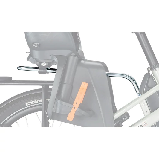 KTM Framebar adapter set f. child seat rear Macina Multi Elektromos Kerékpár Kompatibilis Vázadapter Hátsó Gyereküléshez
