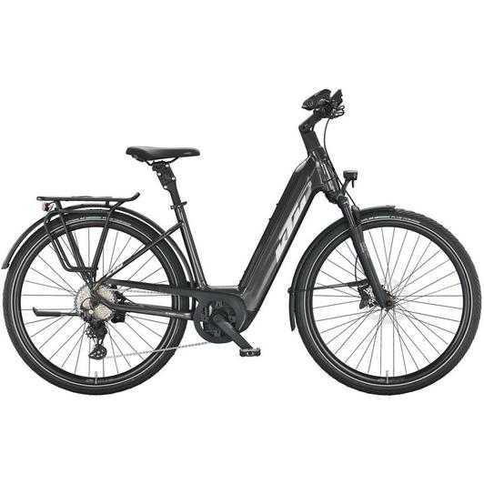 KTM MACINA STYLE 730 EASY ENTRY machine grey (silver+blue) Uniszex Elektromos Trekking Kerékpár 2022