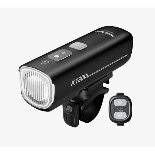 RAVEMEN K1800 AKKUMULÁTOROS ELSŐ LÁMPA AI TECHNOLÓGIÁVAL