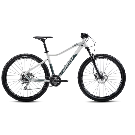 GHOST LANAO ESSENTIAL 27 PEARL WHITE/METALLIC GREEN 2022 NŐI MTB KERÉKPÁR