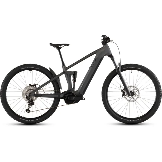 Cube Stereo Hybrid ONE22 Race 800 - Elektromos összteleszkópos MTB kerékpár - slapgrey´n´chrome színben - S - 2026
