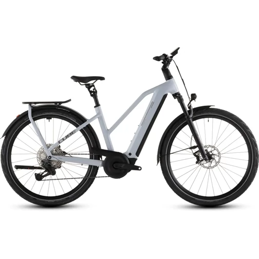 Cube Kathmandu Hybrid SLX 800 - Elektromos trekking kerékpár - foggrey´n´grey színben - Trapeze 46 cm - 2026