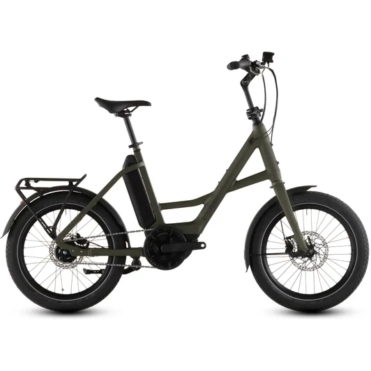 Cube Compact Hybrid Comfort 545 - Elektromos trekking kerékpár - reedgreen´n´reflex színben - 20" - 2026